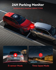 REDTIGER 4K Dash Cam Front Rear, STARVIS 2 Sensor