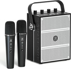 100W Powerful Voice Amplifier with 2 Wireless Microphones