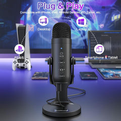 ZealSound Podcast Microphone for PC