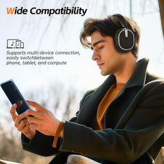 Hybrid Active Noise Cancelling Bluetooth Headphones
