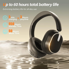 Hybrid Active Noise Cancelling Bluetooth Headphones