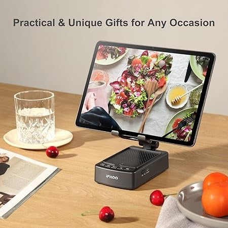 Phone Stand with Bluetooth Speaker BT5.3