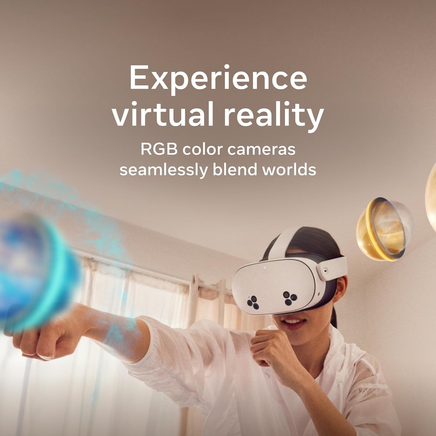 Meta Quest 3S 128GB | VR Headset  Thirty-Three Percent More Memory