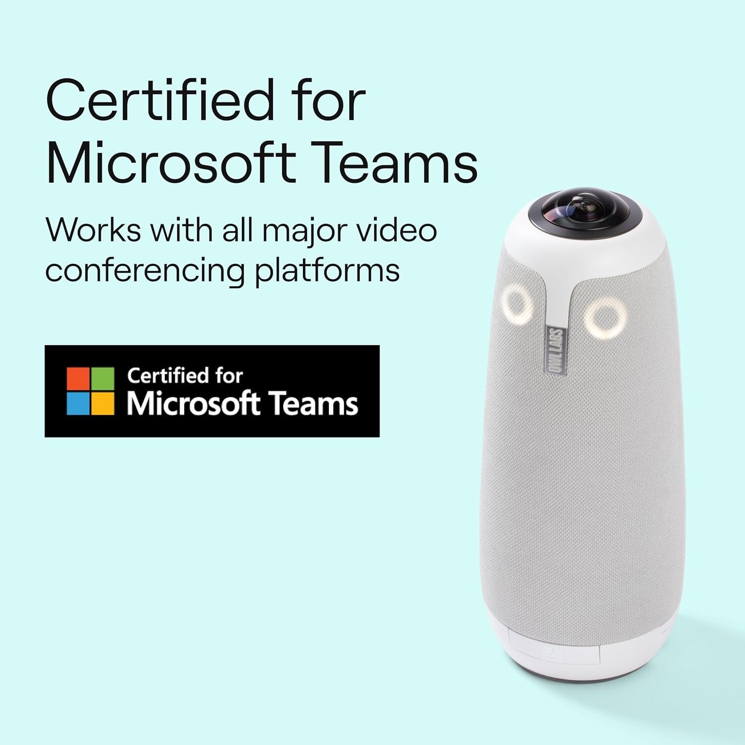 Owl Labs Meeting Owl 3 - 360° 1080p HD Conference Room Camera