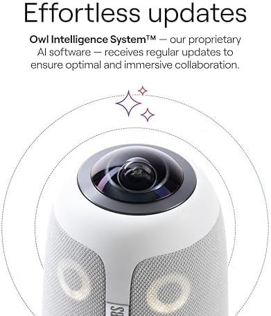 Owl Labs Meeting Owl 3 - 360° 1080p HD Conference Room Camera
