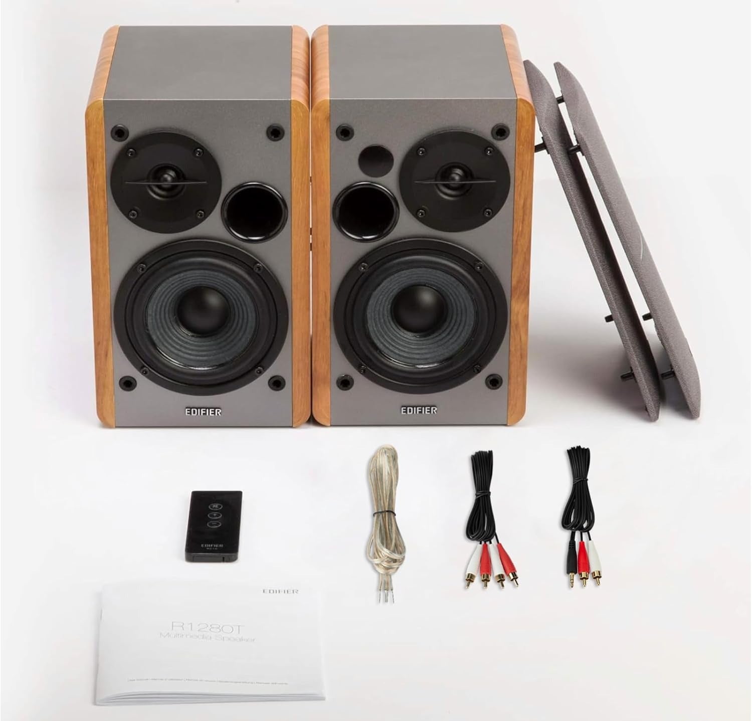 Edifier R1280T Powered Bookshelf Speakers - 2.0