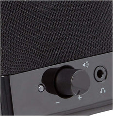 Amazon Basics USB-Powered Computer Speakers with Volume Control