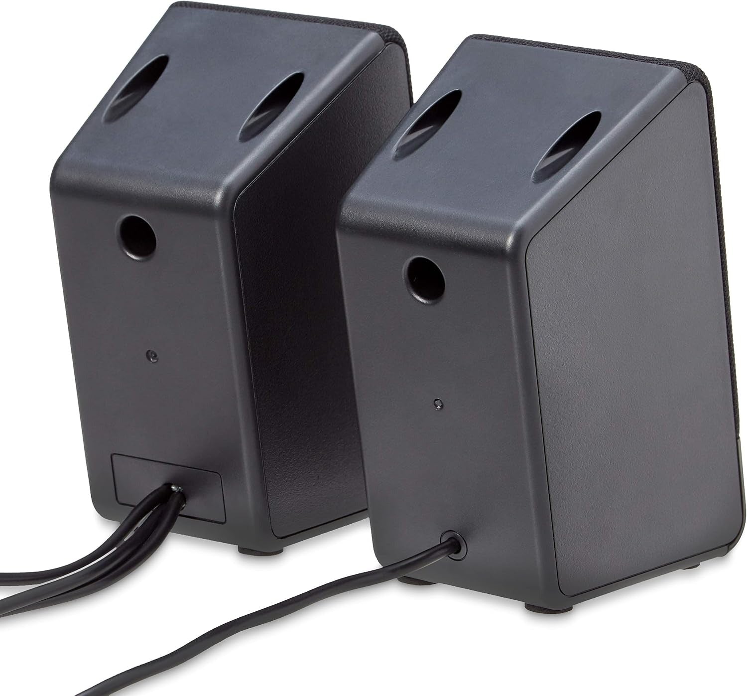 Amazon Basics USB-Powered Computer Speakers with Volume Control