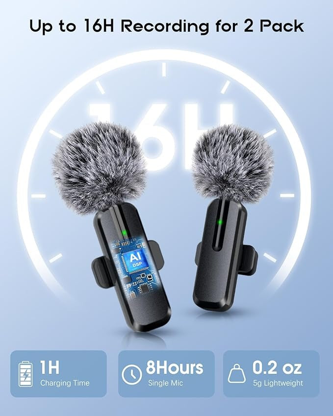 Wireless Mini Microphone for iPhone