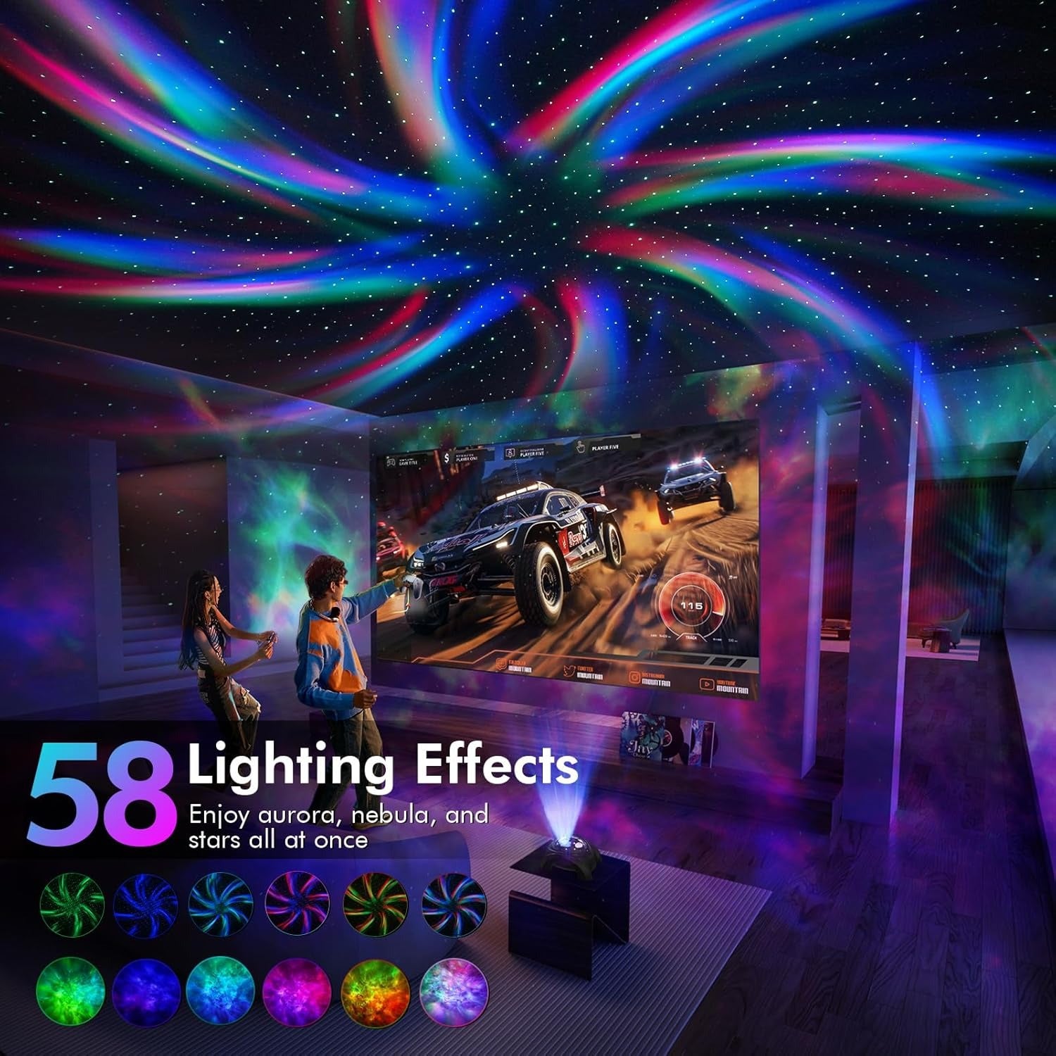 Rossetta Dual Lens Galaxy Projector