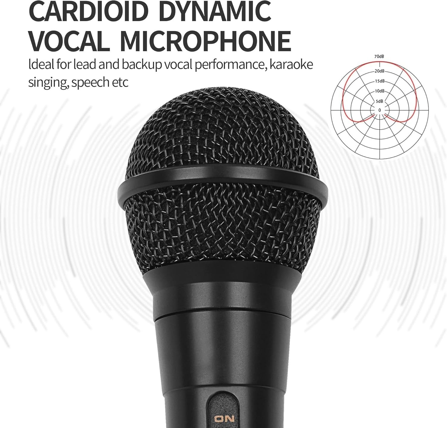 Marengo Handheld Wired Microphone