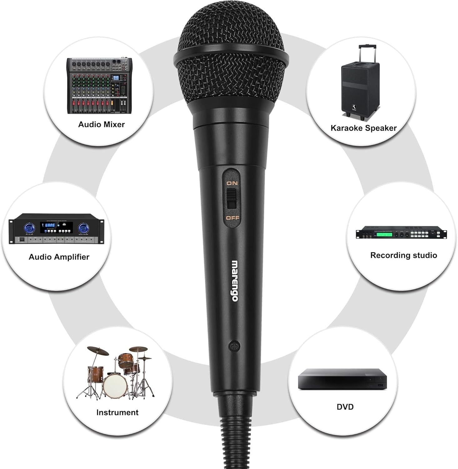 Marengo Handheld Wired Microphone